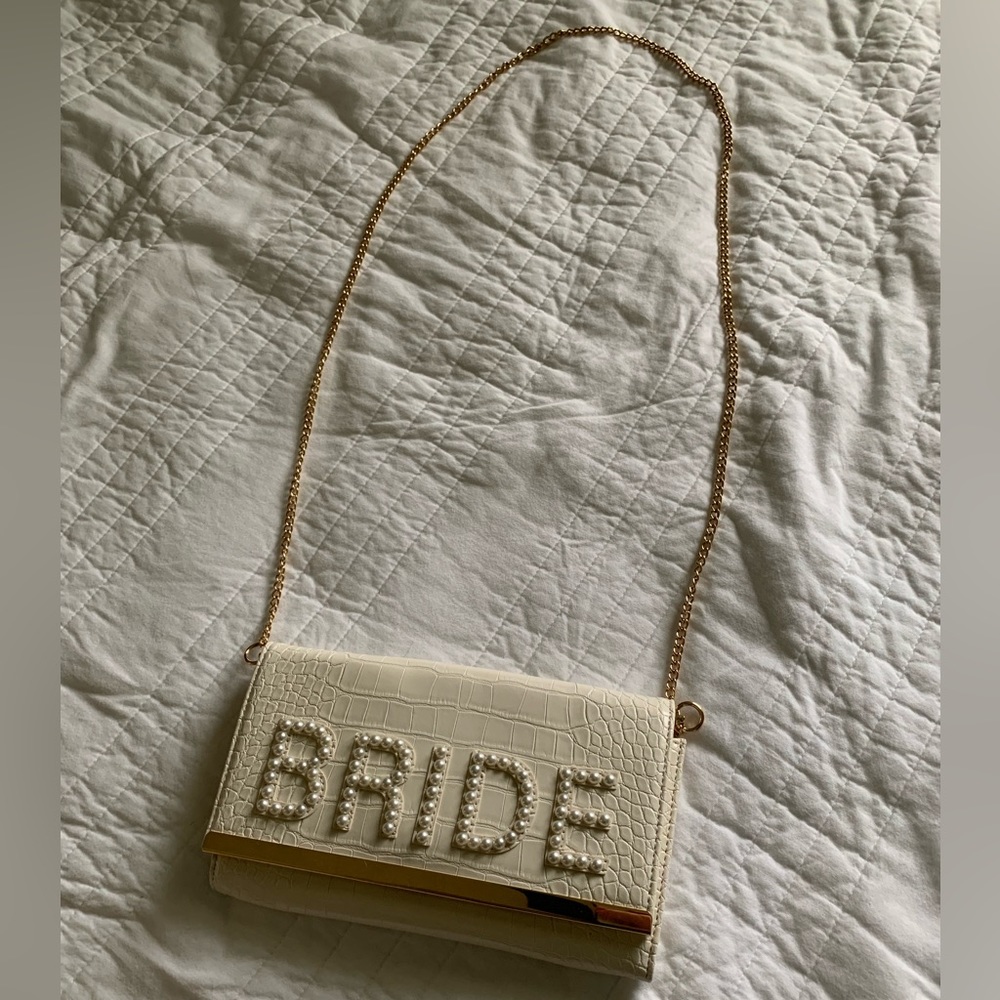 Bride cross body hand bag.